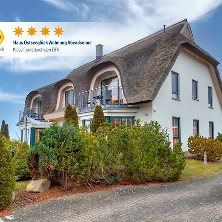 Haus Ostseeglueck - Ferienwohung Abendsonne Mit Gemeinschaftssauna Apartment Loddin